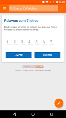 Dicionário inFormal android App screenshot 9