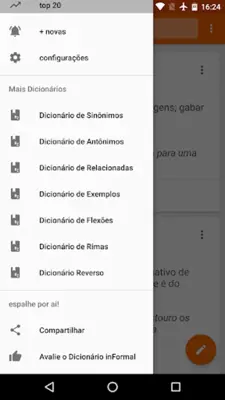 Dicionário inFormal android App screenshot 13