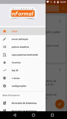 Dicionário inFormal android App screenshot 14