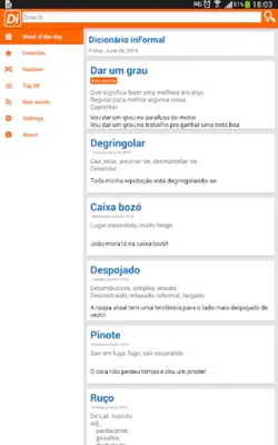 Dicionário inFormal android App screenshot 4